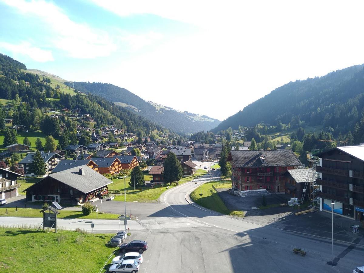 Studio Appartement Avec Piscine, Ski Porte Du Soleil Morgins, Ps3 Games, Wash & Bring Sheets Exterior photo
